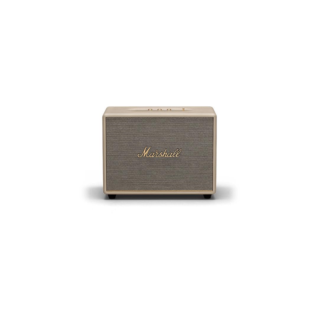 Marshall Woburn III Wireless Bluetooth Powered Speaker (Cream